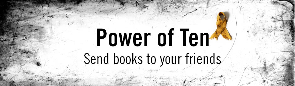 power of 10- send books to your friends